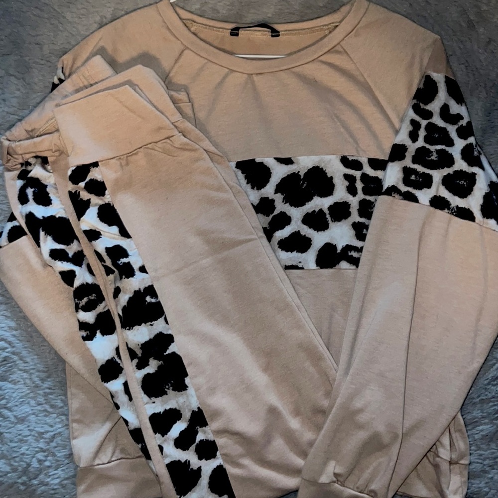 CHEETAH JOGGER SWEAT SET